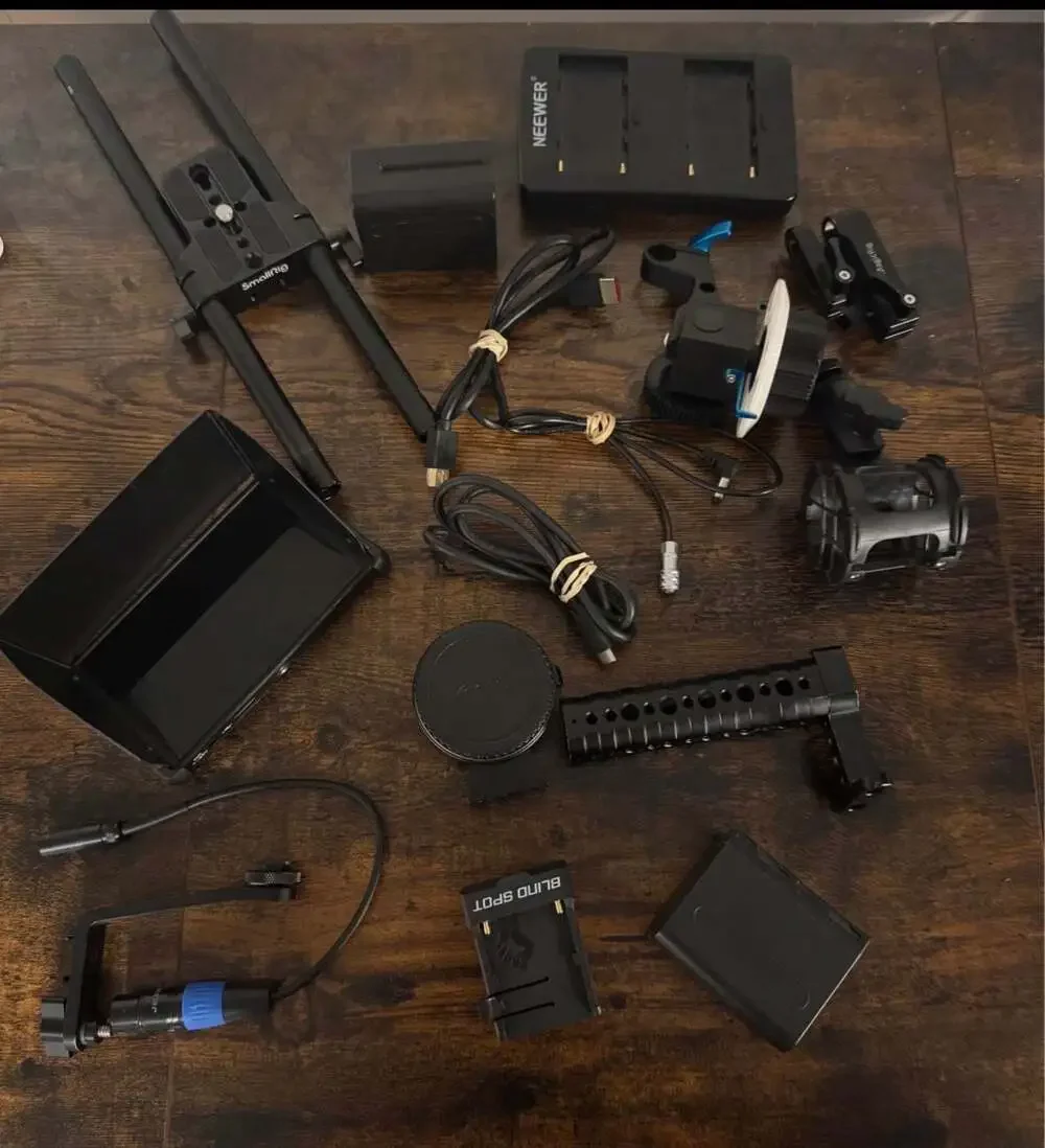 Blackmagic Design Pocket Cinema Camera 4K Tilta Full Camera Cage Accessories